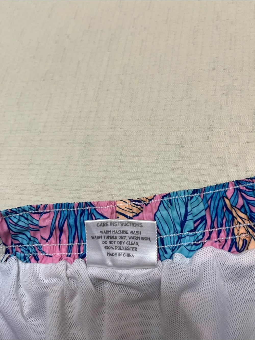 Boardies S tropical print swim shorts